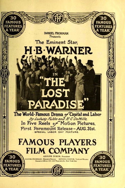 The Lost Paradise (1914) poster