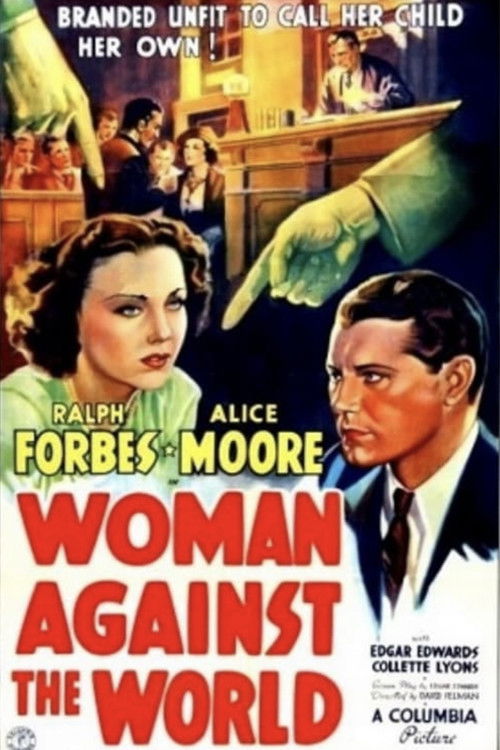 Woman Against the World (1937) poster