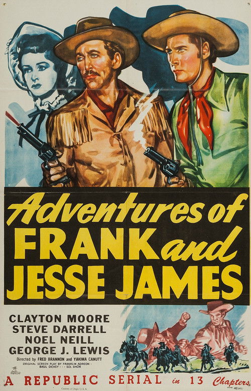 Adventures of Frank and Jesse James (1948) poster