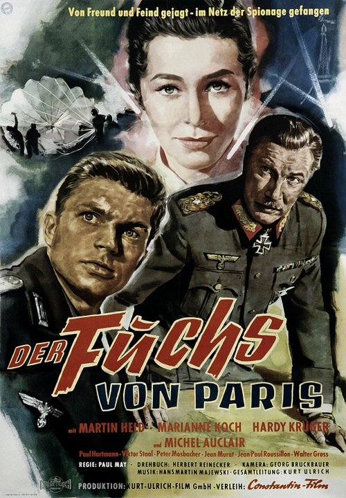 The Fox of Paris (1957) poster