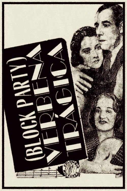 Verbena trágica (1938) poster