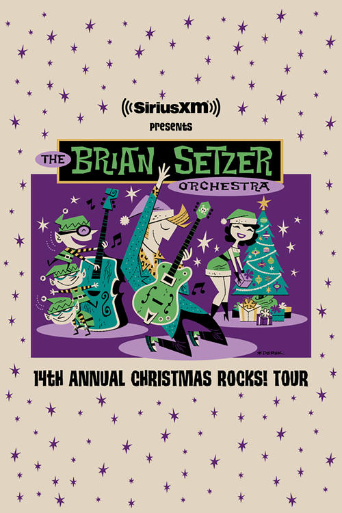 The Brian Setzer Orchestra: Christmas Rocks! Live (2018) poster