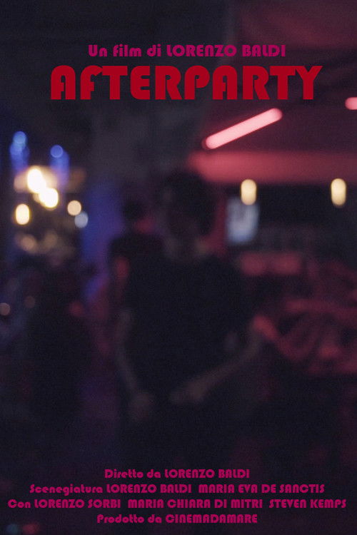 Afterparty (2021) poster