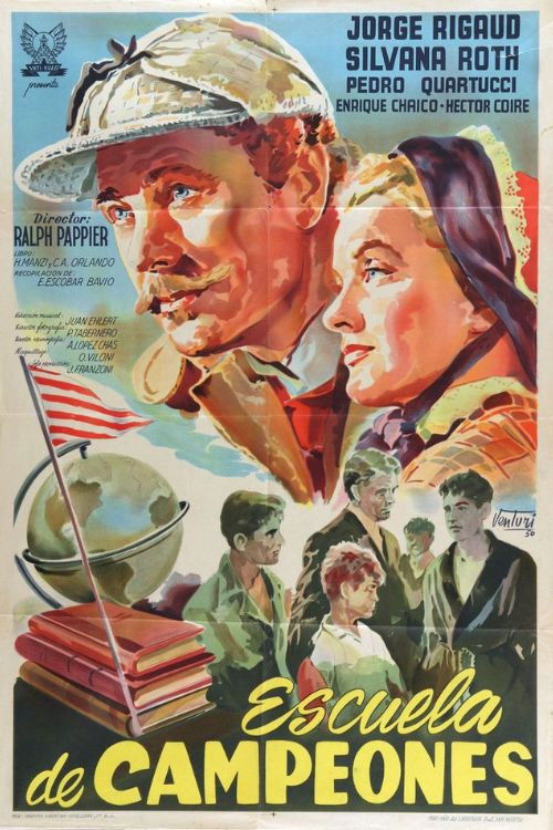 Escuela de campeones (1950) poster