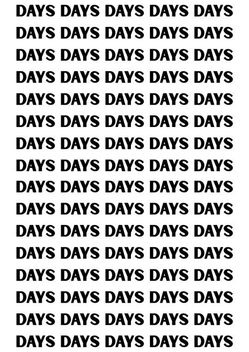 Days (2026) poster