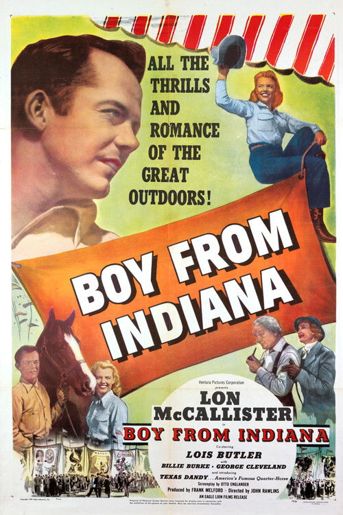 The Boy From Indiana (1950) poster
