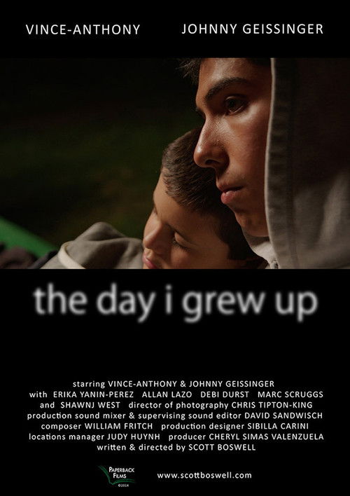 The Day I Grew Up (2015) poster