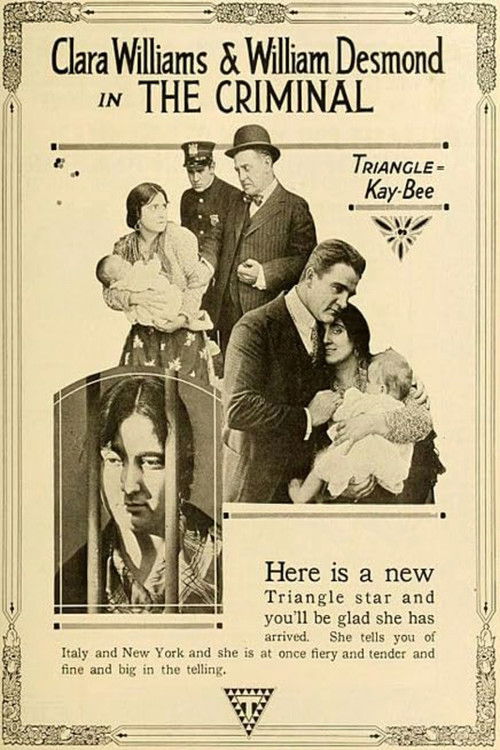 The Criminal (1916) poster