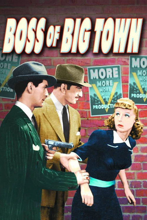 The Boss of Big Town (1942) poster