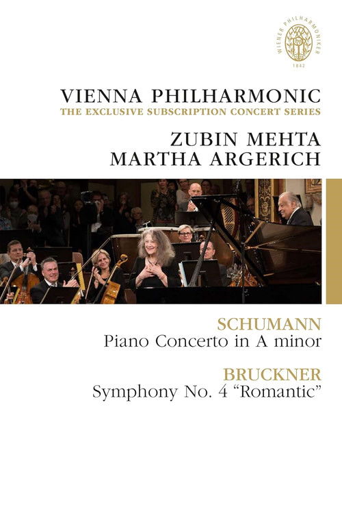 Vienna Philharmonic The Exclusive Subscription Concert Series - Zubin Mehta & Martha Argerich (2022) poster