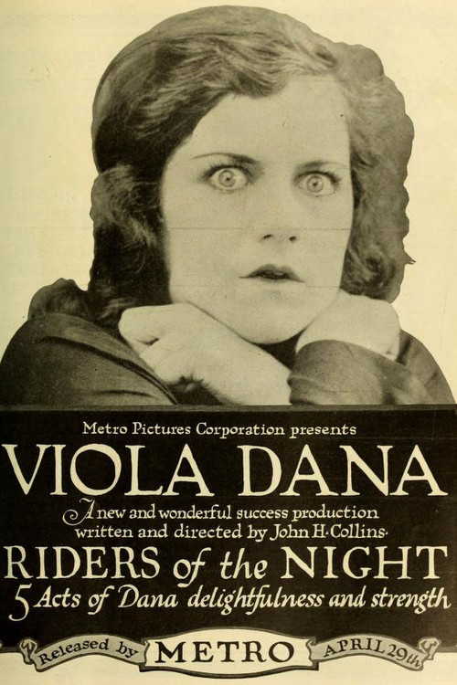 Riders of the Night (1918) poster
