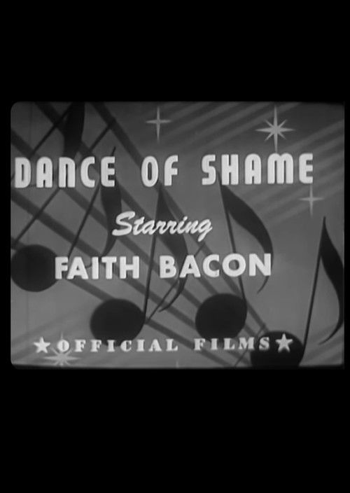 Dance of Shame (1942) poster