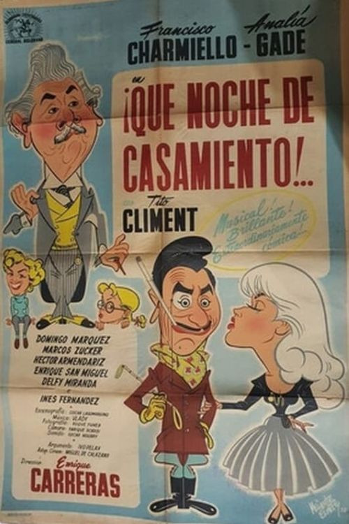 ¡Qué noche de casamiento! (1953) poster
