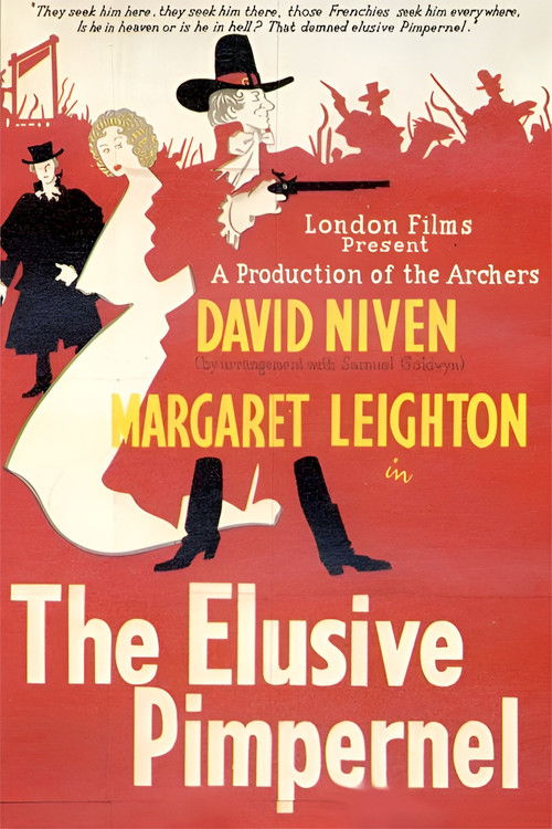 The Elusive Pimpernel (1950) poster