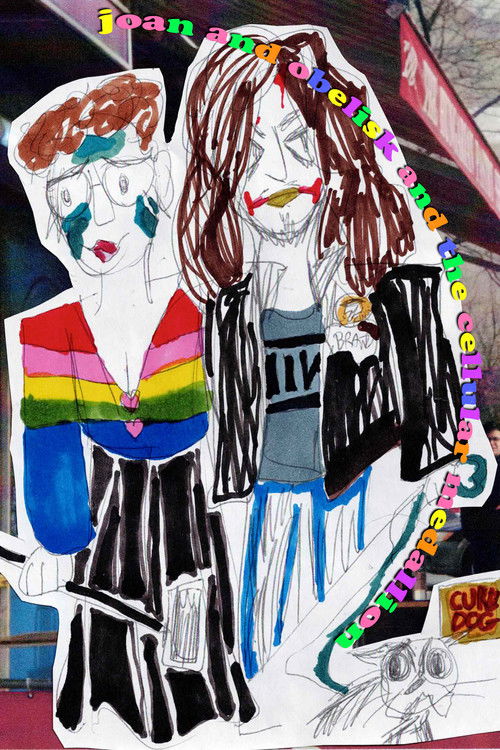 joan and obelisk and the cellular medallion (2023) poster