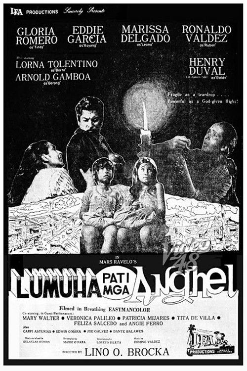 Lumuha Pati mga Anghel (1971) poster