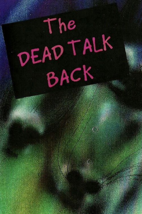 The Dead Talk Back (1957) poster