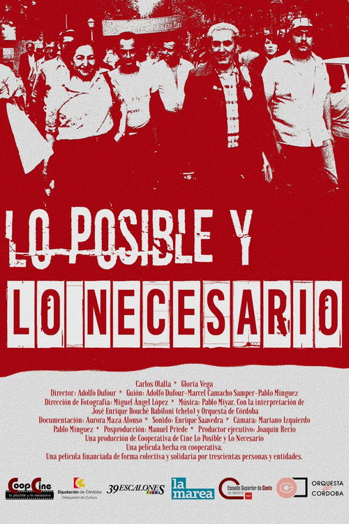 Lo posible y lo necesario (2018) poster