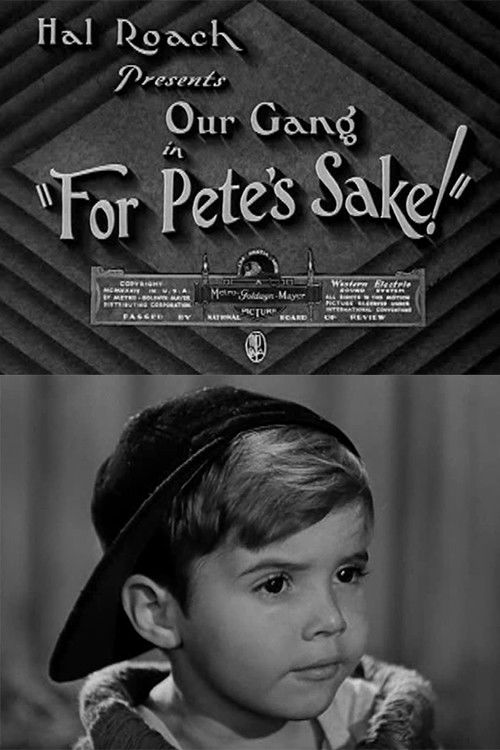 For Pete's Sake! (1934) poster
