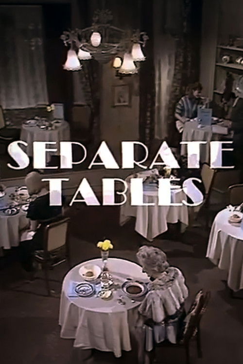 Separate Tables (1970) poster
