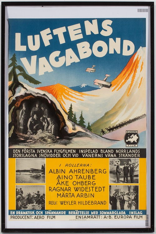 Luftens vagabond (1933) poster