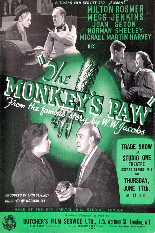 The Monkey's Paw (1948) poster