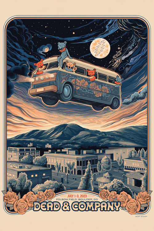 Dead & Company: 2023-07-01 Folsom Field, Boulder, CO, USA (2023) poster
