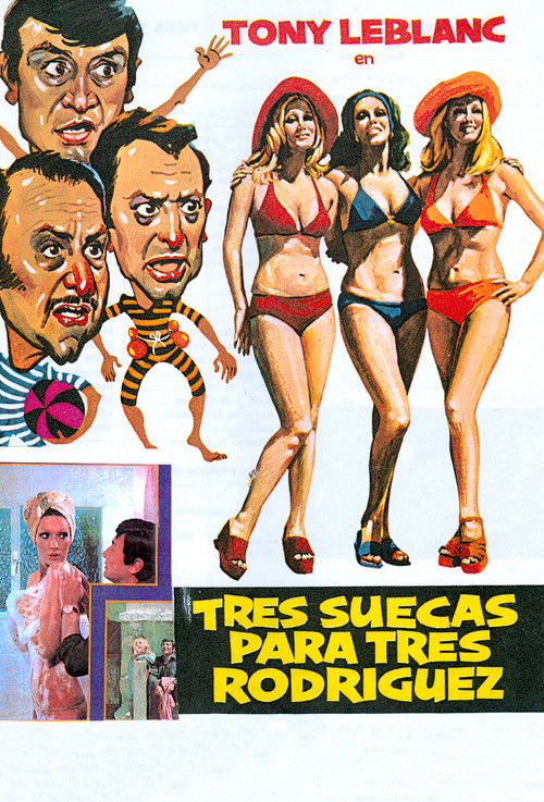 Tres suecas para tres Rodríguez (1975) poster