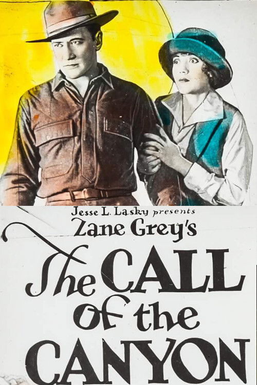 The Call of the Canyon (1923) poster