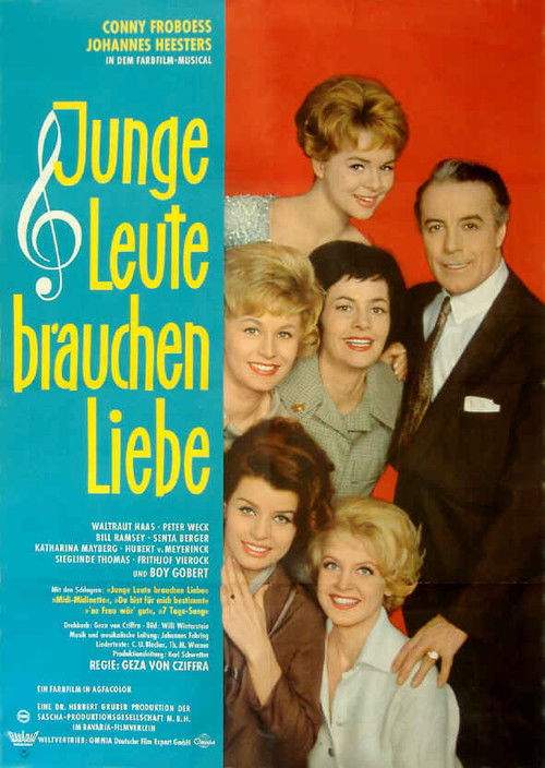 Junge Leute brauchen Liebe (1961) poster