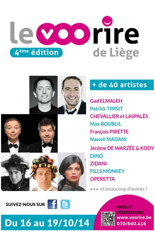 Gala du Festival du rire de Liège (2014) poster