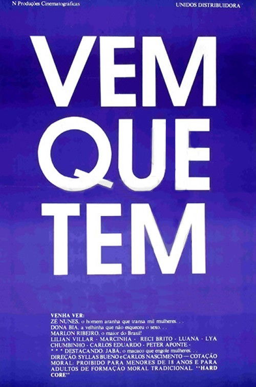 Vem que tem (1985) poster