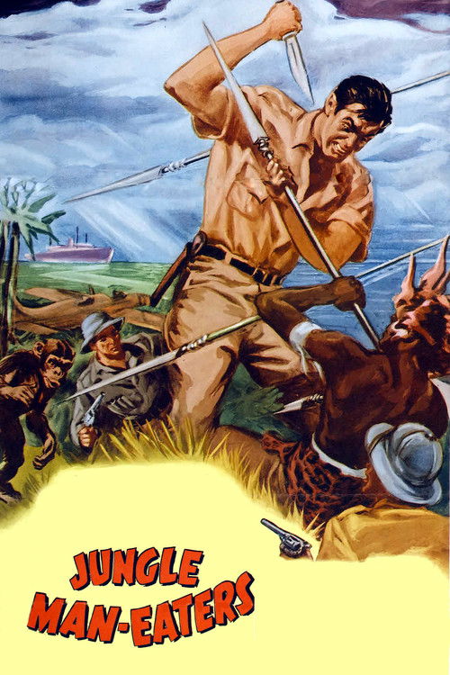 Jungle Man-Eaters (1954) poster