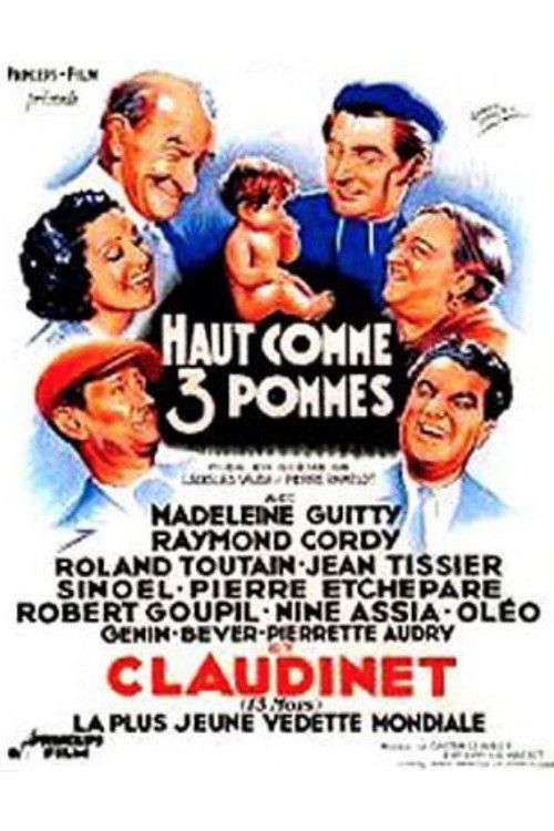 Haut comme trois pommes (1936) poster