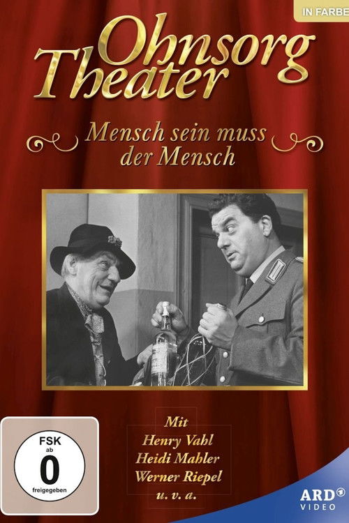 Ohnsorg Theater - Mensch sein muß der Mensch (1970) poster