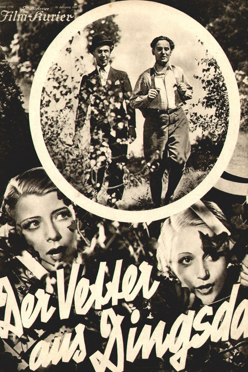 Der Vetter aus Dingsda (1934) poster
