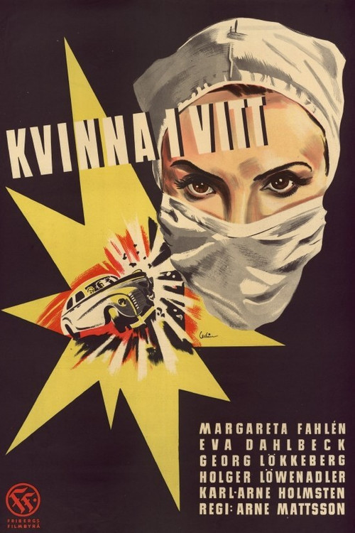 Kvinna i vitt (1949) poster