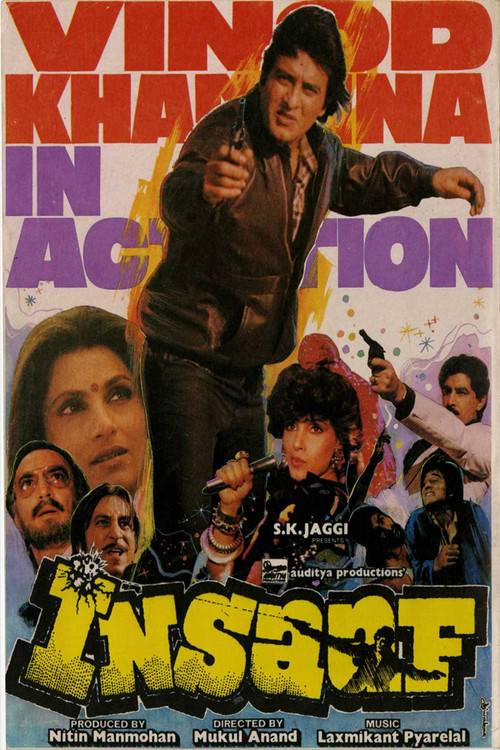 Insaaf (1987) poster
