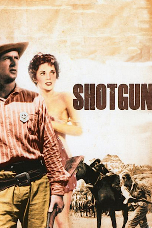 Shotgun (1955) poster