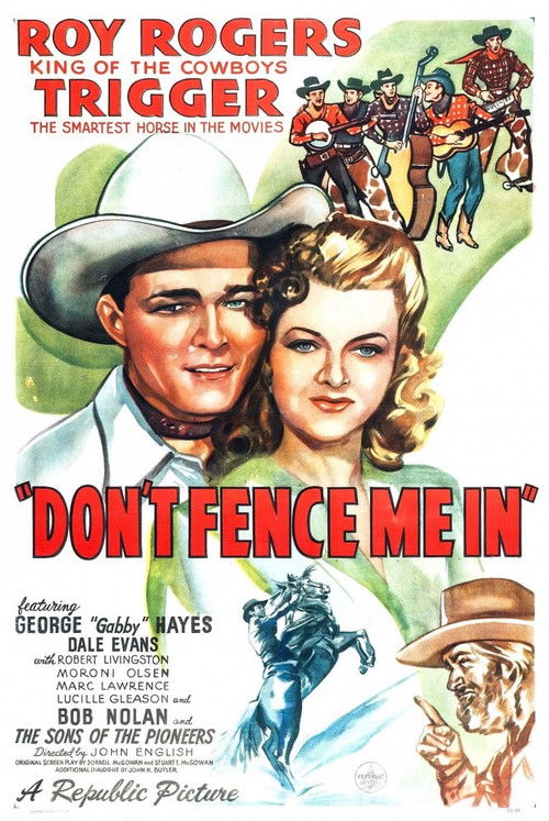 Don't Fence Me In (1945) poster