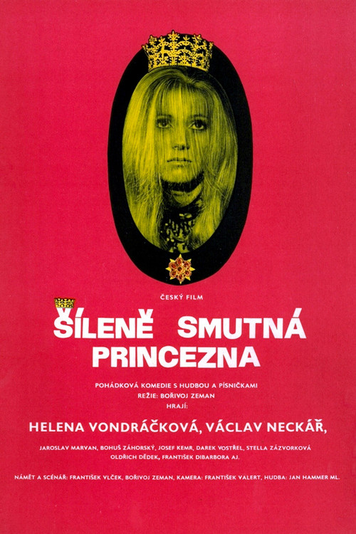 Šíleně smutná princezna (1968) poster