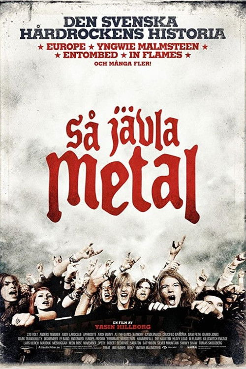 Så jävla metal (2011) poster
