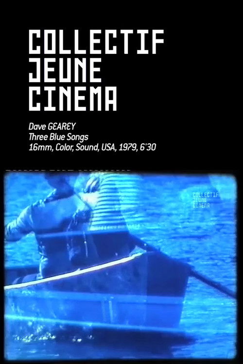 Three Blue Songs (1979) poster