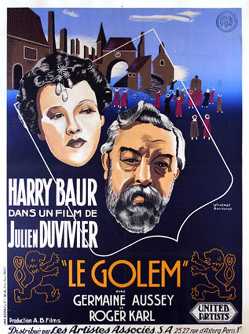 Le Golem (1936) poster