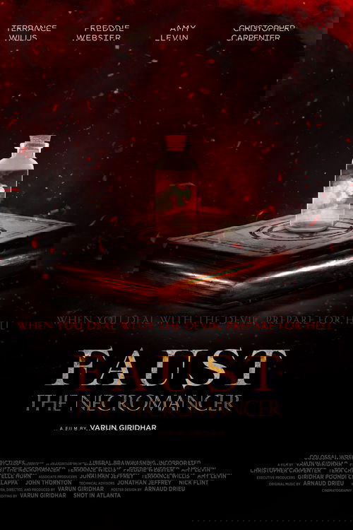 Faust the Necromancer (2020) poster