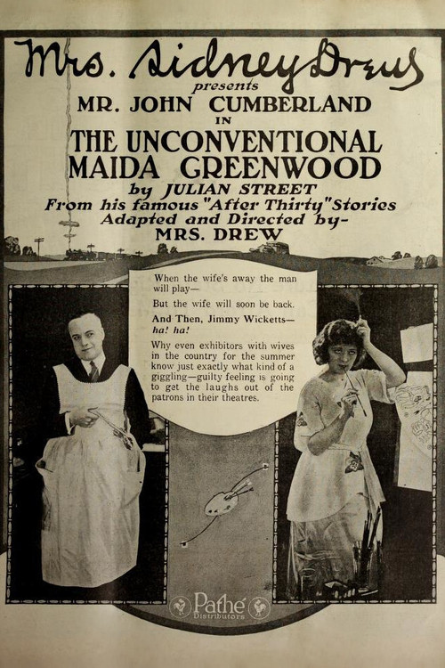 The Unconventional Maida Greenwood (1920) poster