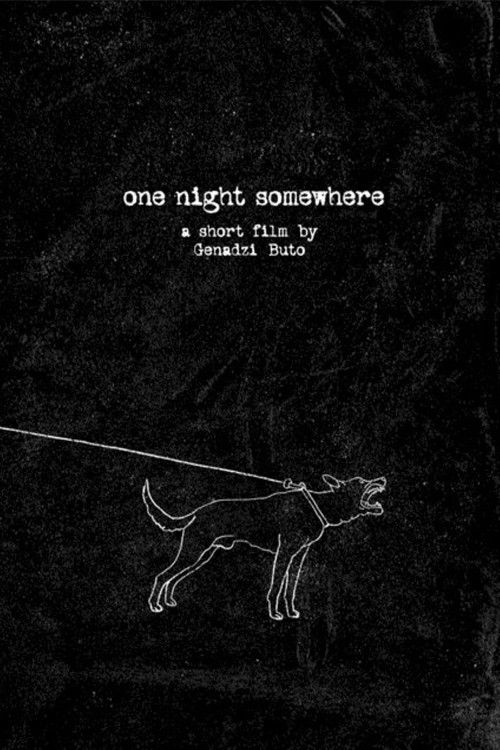 One Night Somewhere (2021) poster