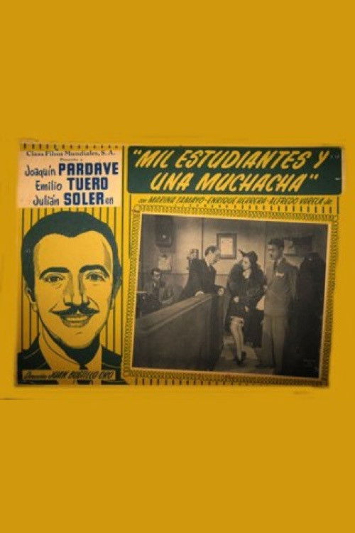 Mil estudiantes y una muchacha (1942) poster