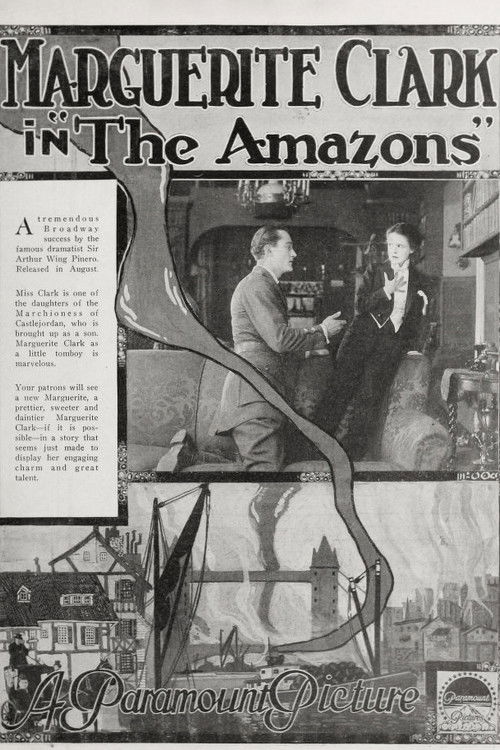 The Amazons (1917) poster