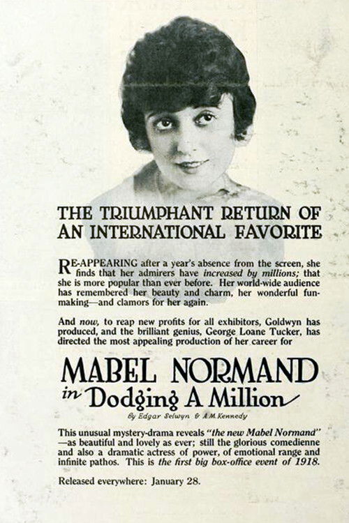 Dodging a Million (1918) poster